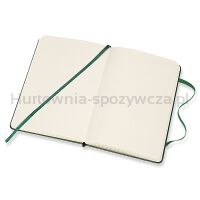 Notes MOLESKINE Classic P (9x14 cm), gładki, twarda oprawa, myrtle green, 192 strony, zielony - 4