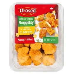 Nuggetsy z piersi kurczaka z serem 350 g Drosed