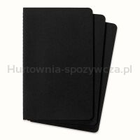 Zestaw 3 Zeszytów MOLESKINE Cahier Journals L (13x21cm) w kropki, 80 stron, czarny - 2