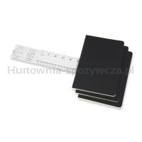 Zestaw 3 Zeszytów MOLESKINE Cahier Journals L (13x21cm) w kropki, 80 stron, czarny - 7