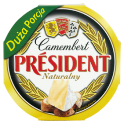 President Camembert Naturalny 170G