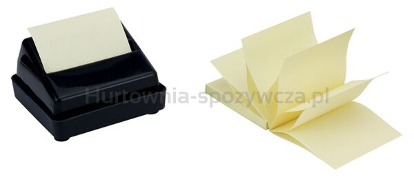 Q-Connect Bloczek samoprzylepny typu Z, 76x76mm, 1x100 kart., jasnożółty  - 7