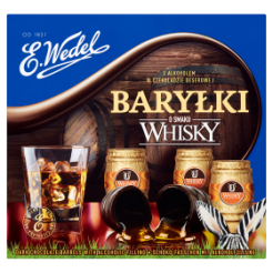 Wedel Baryłki Whisky 200G