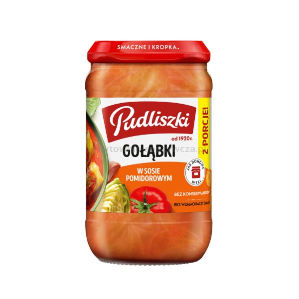 Pudliszki Gołąbki w sosie pomidorowym 590g
