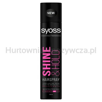 Syoss Lakier Do Włosów Shine &hold 300 Ml
