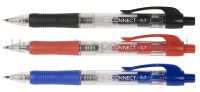 Q-Connect Długopis automatyczny 0,7mm, czerwony  - 2