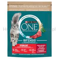 Purina One Karma Dla Kotów Sterilicat Bogata W Wołowinę I Pszenicę 800G