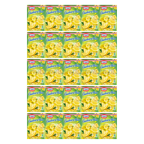 Dr.Oetker Galaretka Cytrynowa 72 G x 25 sztuk