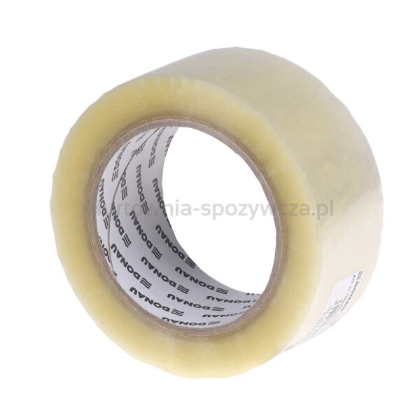 Taśma pakowa DONAU Hot-Melt, 48mm, 120m, 40mikr., transparentna - 2