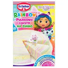 Dr.Oetker Rainbow piankowe ciasto na zimno 168g