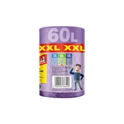 Jan Niezbędny Worki Ld 3D Taśma Lawenda Xxl 60L 24Szt