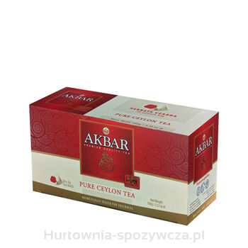 Akbar Ceylon Tea 50Tbx2G