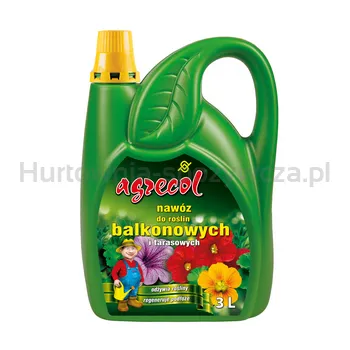 Nawóz Do Roślin Balkonowych Organiczno-Mineralny 3 L Agrecol