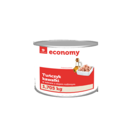 TGE Tuńczyk kawałki w zalewie z olejem roślinnym 1705 g
