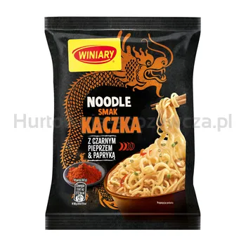 WINIARY Nudle Kaczka z czarnym pieprzem &amp papryką 62g