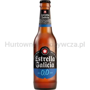 Estrella Galicia 0,0% bezalkoholowe 330 ml, butelka
