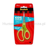 Nożyczki szkolne SCOTCH® (1442P), precyzyjne, 12cm, zielone i fioletowe - 3