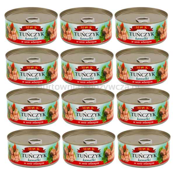 Mk Tuńczyk Kawałki W Wodzie 170 G x 12 sztuk