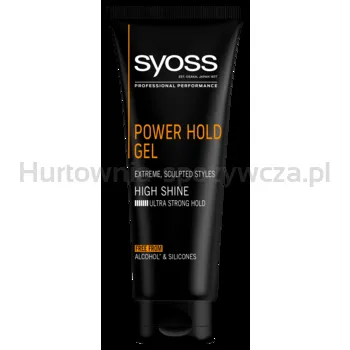 Syoss Żel Do Włosów Men Power Hold 250 Ml