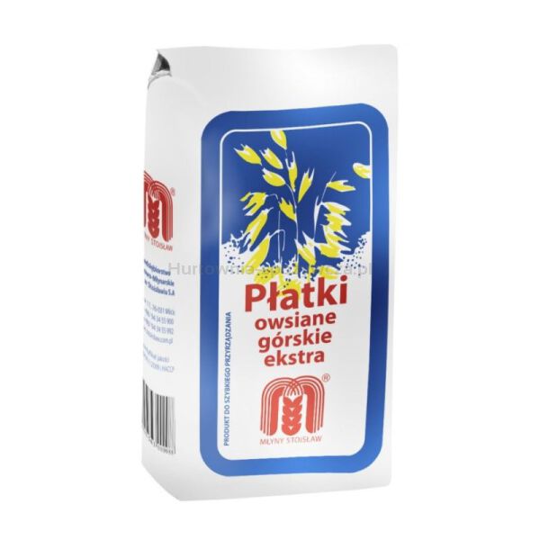 Stoisław Płatki Owsiane Górskie Ekstra 0,5 Kg