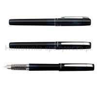 Platinum Pióro wieczne Prefounte Graphite Blue, F, w plastikowym opakowaniu, na blistrze, granatowe  - 5