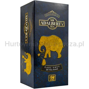 Adalbert's Tea Herbata czarna Earl Grey w saszetkach – 25 x 2g