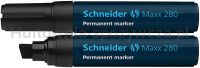 Schneider Marker permanentny Maxx 280, ścięty, 4-12mm, czarny 
