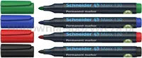 Schneider Zestaw markerów uniwersalnych Maxx 130, 1-3mm, 4 szt., miks kolorów  - 2