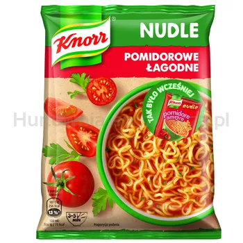 Knorr Nudle Pomidorowe Łagodne 65 G