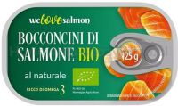 Kawałki łososia w zalewie naturalnej BIO 125g /70 g