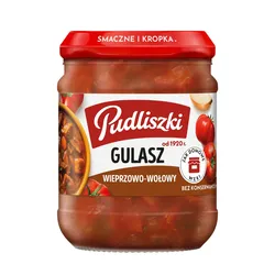 Pudliszki Gulasz wieprzowo-wołowy 460g
