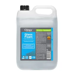 Pianka Clinex Glass Foam, Do Mycia Szyb, 5L