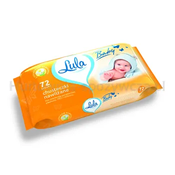 Lula baby Chusteczki nawilżane z rumiankiem 72 szt.