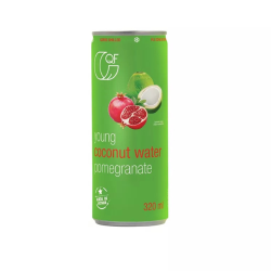 Quality Food woda kokosowa z granatem 320ml
