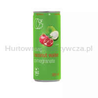 Quality Food woda kokosowa z granatem 320ml