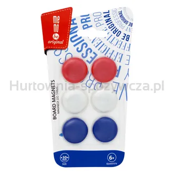 Memobe Magnesy Do Tablic  F30 Mm, 6 Szt. Blister