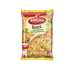 Amino Zupa błyskawiczna rosół z włoszczyzną i natką pietruszki 59 g