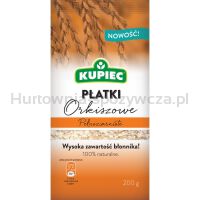 Kupiec Płatki Orkiszowe Pełnoziarniste 200G