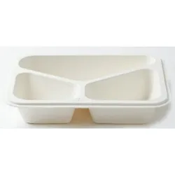 Pojemnik Obiadowy Do Zgrzewu Trójdzielny 50Szt