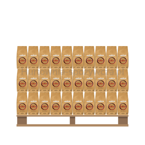 Lavazza Kawa Ziarnista Qualita Oro 1000G x 396 szt.(paleta) <br>Pod zamówienie dostawa ok. 3 tyg.