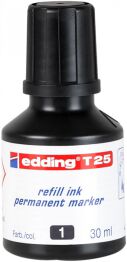 Edding Tusz do uzupełniania markerów permanentnych e-t25 czarny 