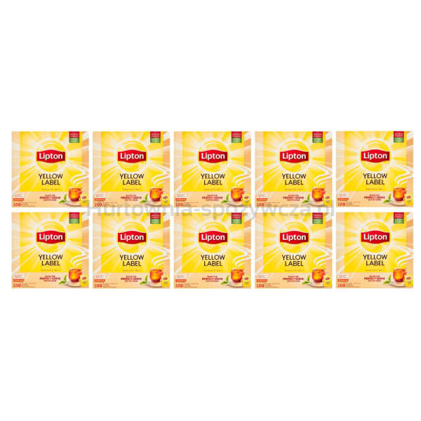 Lipton Herbata Yellow Label 100 Kopert X1,8G