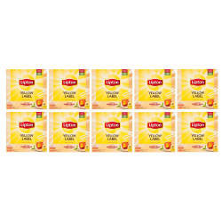 Lipton Herbata Yellow Label 100 Kopert X1,8G x 10 szt.