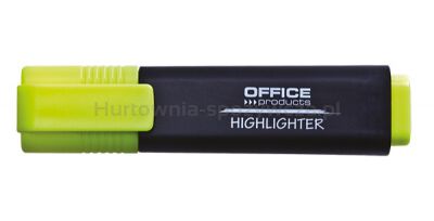 Office Products Zakreślacz fluorescencyjny, 1-5mm (linia), żółty 
