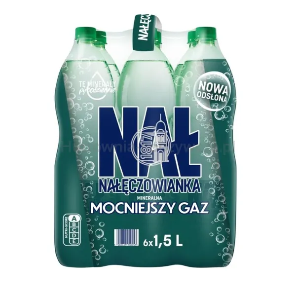 Nałęczowianka Woda Gazowana 1,5 L