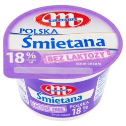Mlekovita Śmietana Polska 18% Tł. Bez Laktozy 200G