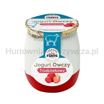 Jogurt Owczy Rians Z Truskawkami 115 G