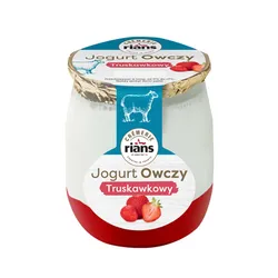 Jogurt Owczy Rians Z Truskawkami 115 G