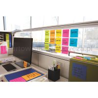 Post-It Karteczki samoprzylepne Super Sticky Z-Notes, CARNIVAL, 76x76mm, 6x90 kart.  - 2