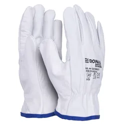 Rękawice Robocze Donau Safety, Skóra Kozia, Rozm. 11/Xxl, Białe